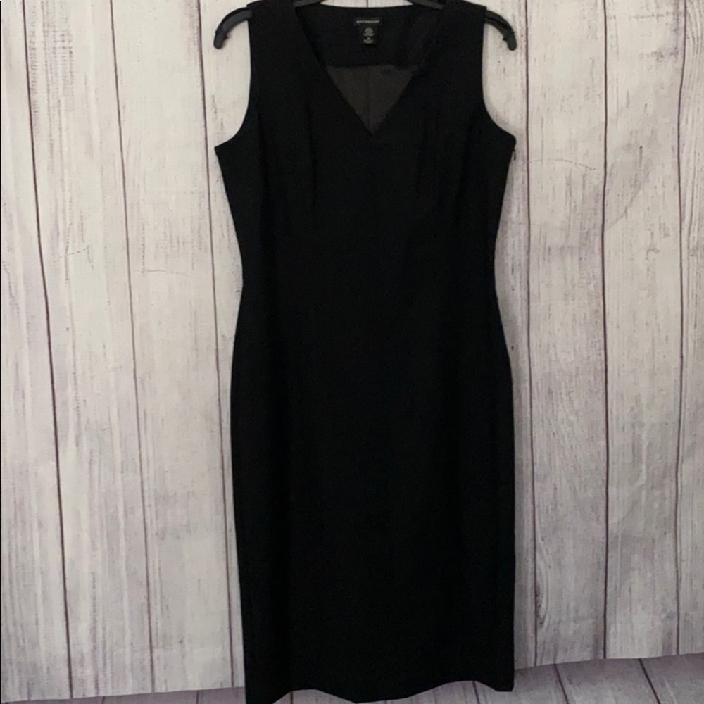 Notorious black wool blend size 10 dress EUC